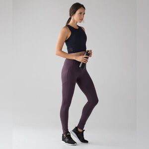 Lululemon All The Right Places Pant II Low Rise *28" size 4‎ Boysenberry